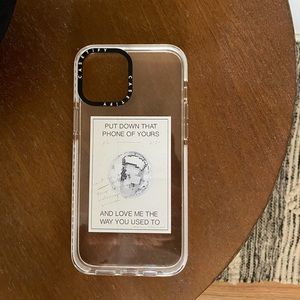 Casetify x Orion Carloto iPhone 12pro Max Case - Clear